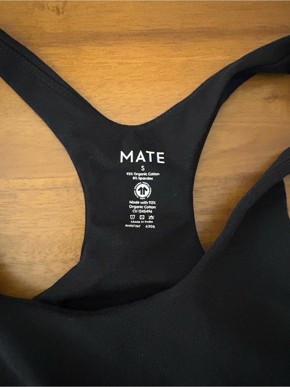 Organic Stretch Racer Tank - Picture 3 of 4